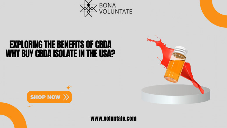 Buy CBDA Isolate Online from Voluntate.shop