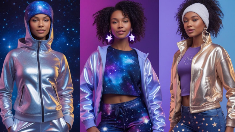Blast Off Your Style: 5 Stellar Outfits for Your Space-Themed Hoodie!