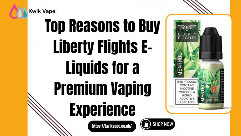 Buy Liberty Flights E-Liquids | Premium Vape Juice UK