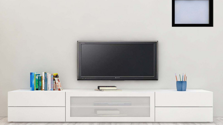 Add Sophistication to Your Living Room with White Gloss TV Units