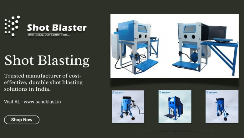 Buy Shot Blasting Machine for Vertical Surface Prep
