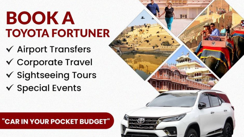 Fortuner Car Rental Jaipur – Luxury SUV Hire Services