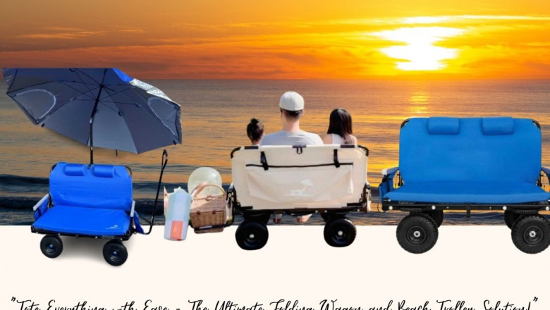 Why a Folding Wagon Might Be the Best Beach Trolley Alternative