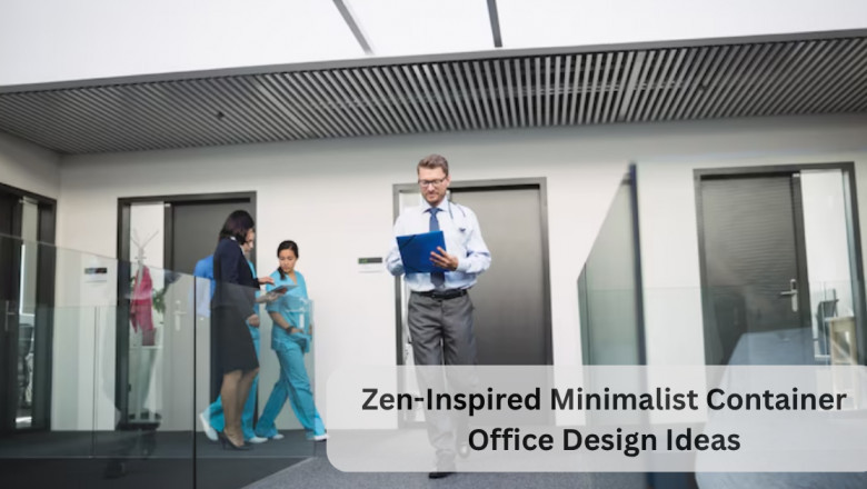 Zen-Inspired Minimalist Container Office Design Ideas