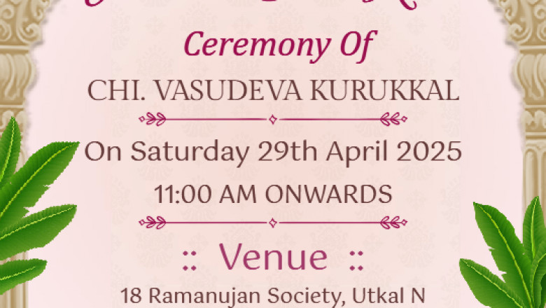 Create Upanayanam Invites Online – Free