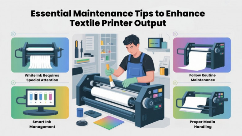 Essential Maintenance Tips to Enhance Textile Printer Output