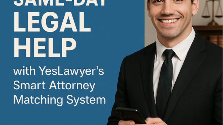 Get Same-Day Legal Help with YesLawyer’s Smart Attorney Matching System