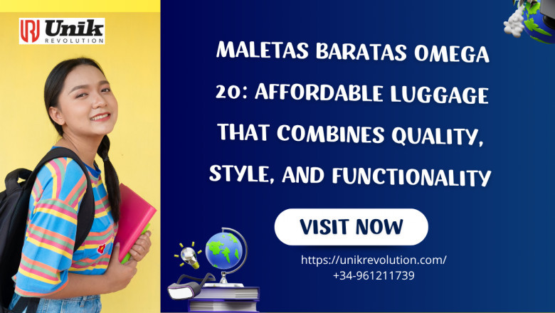 Maletas Baratas Omega 20: Affordable Luggage That Combines Quality, Style, and Functionality