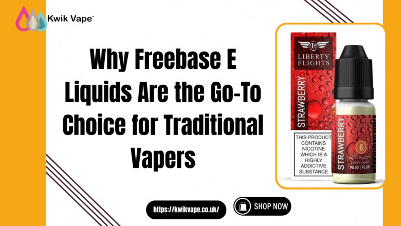 Freebase E Liquids by Kwik Vape | Best 10ml Regular Nicotine