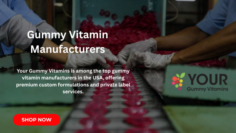 How Gummy Vitamin Manufacturers Help Brands Stand Out