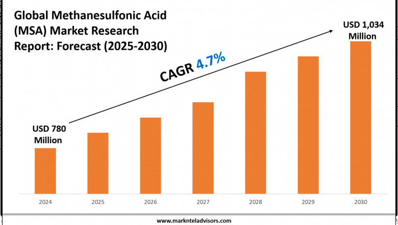 Methanesulfonic Acid (MSA) Market Report 2025–2030: Size, Share &amp; Forecast