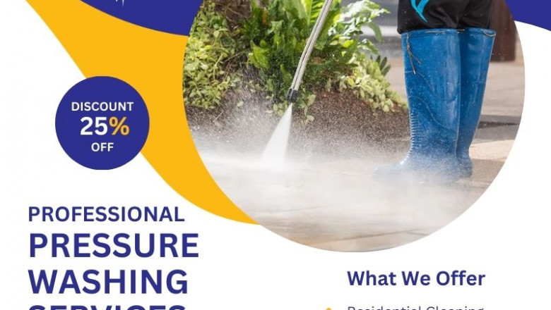 Pressure Washing Services Near Me – Restore Surfaces with Professional Exterior Cleaning