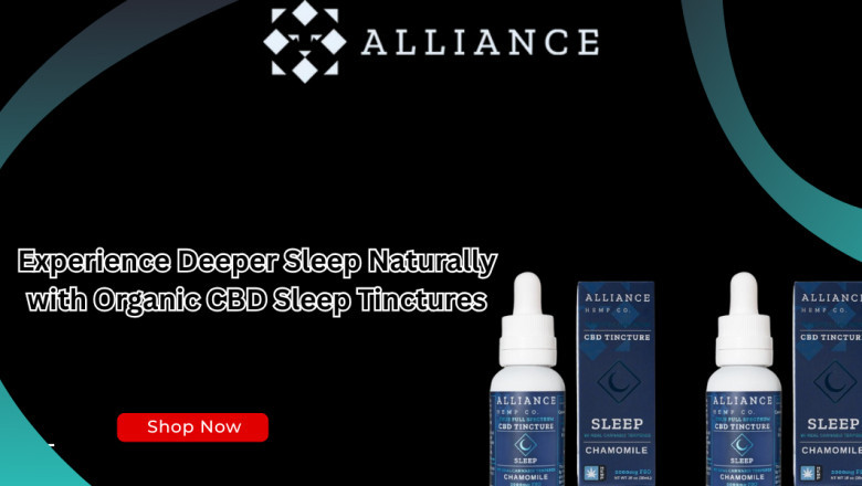 Experience Deeper Sleep Naturally with Organic CBD Sleep Tinctures