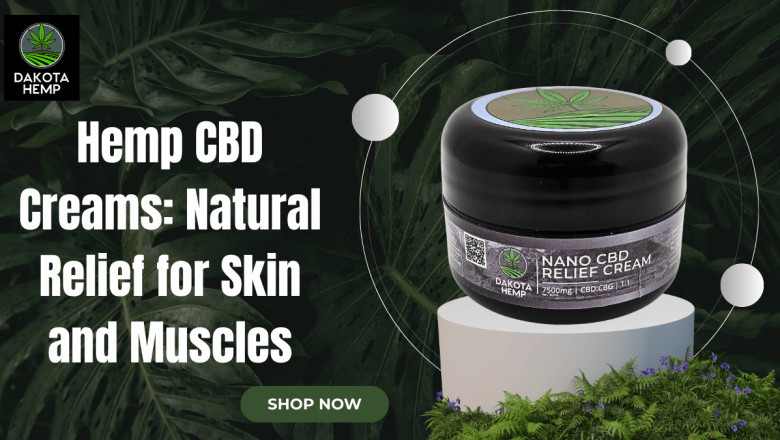 Hemp CBD Creams by Dakota Hemp | Fast-Acting, Clean Relief