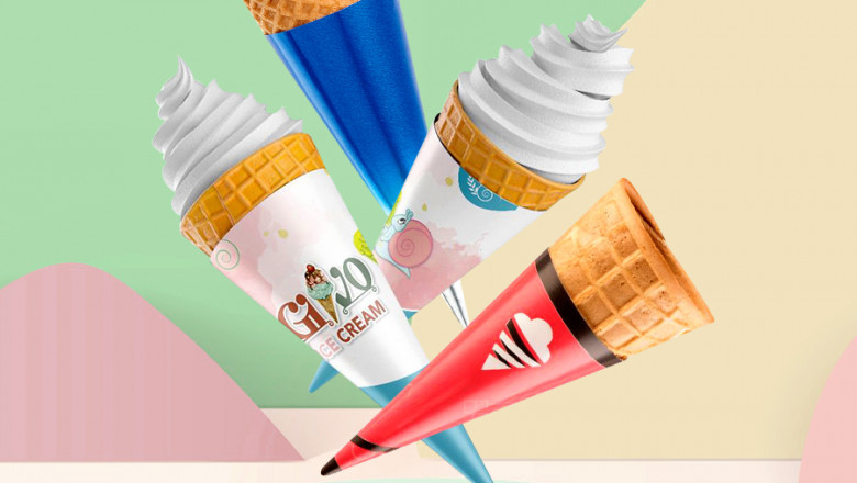 Custom Cone Sleeves: How Ice Cream Sleeves with Logo Printing Can Boost Your Sales
