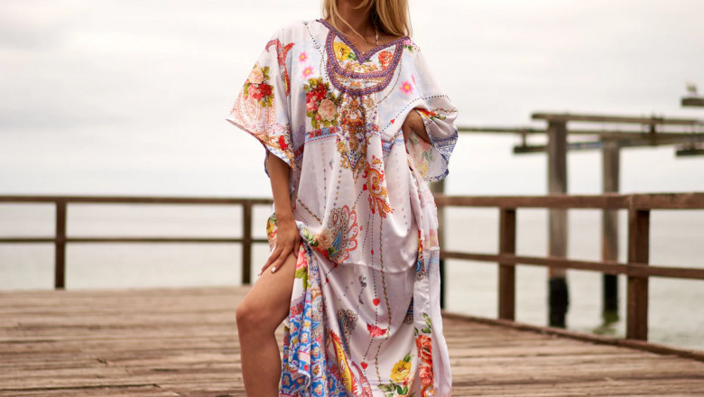 See Our Charming Selection of Silk Kaftans