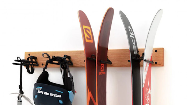 Ski Storage Made Simple: Meet the Rocker Ski Hanger