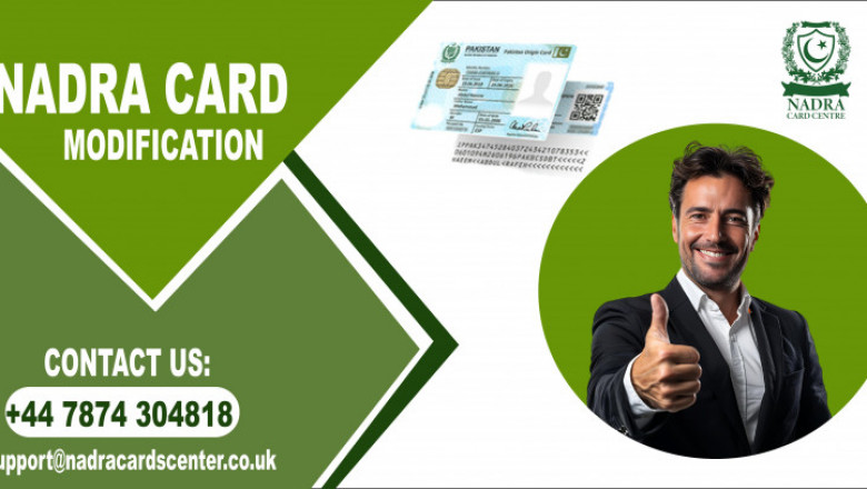 Nadra Card Centre: Commendable Strategies with One Window Operation for Nadra Card Modification