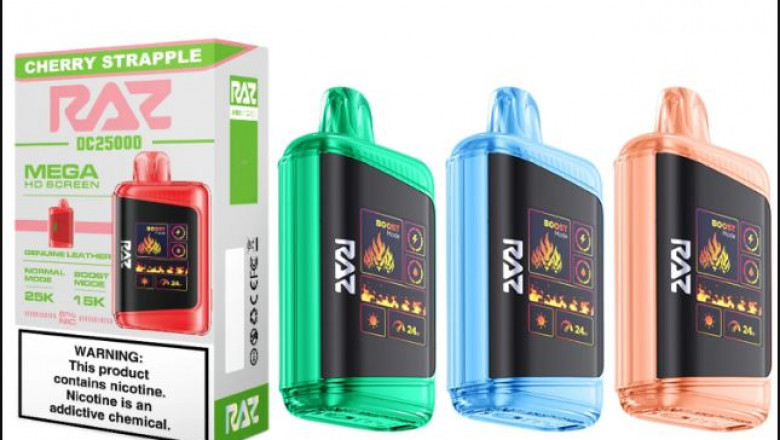 RAZ LTX 25K: A Simple and Smart Vaping Choice