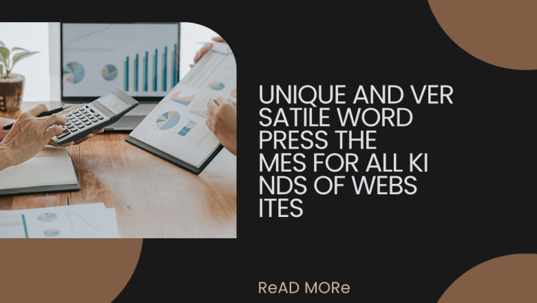 Unique and Versatile WordPress Themes for All Kinds of Websites