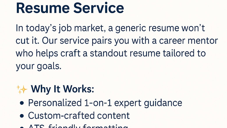 Unlock Career Success with a Mentor-Guided Resume Service: A Smarter Way to Stand Out
