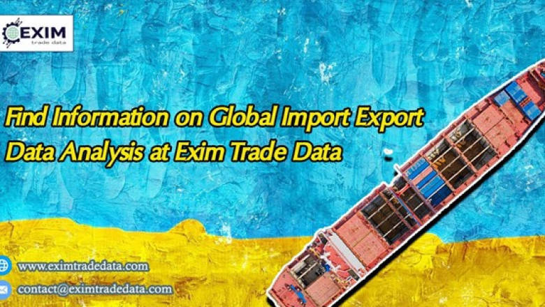 Find information on Global import export data analysis at Exim Trade Data