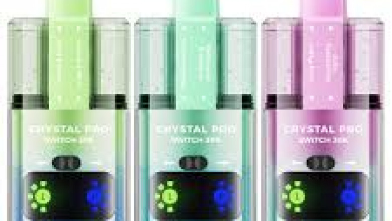 Massive Puff Power: Crystal Pro Switch 30000 Box of 5 Vape Kit
