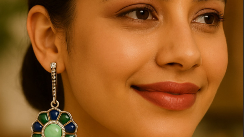 How to Style Brass Jhumkas with Ethnic and Indo-Western Outfits