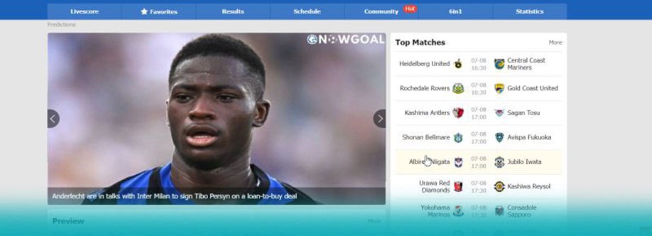 Nowgoal Platform nonton bola online Cover Image