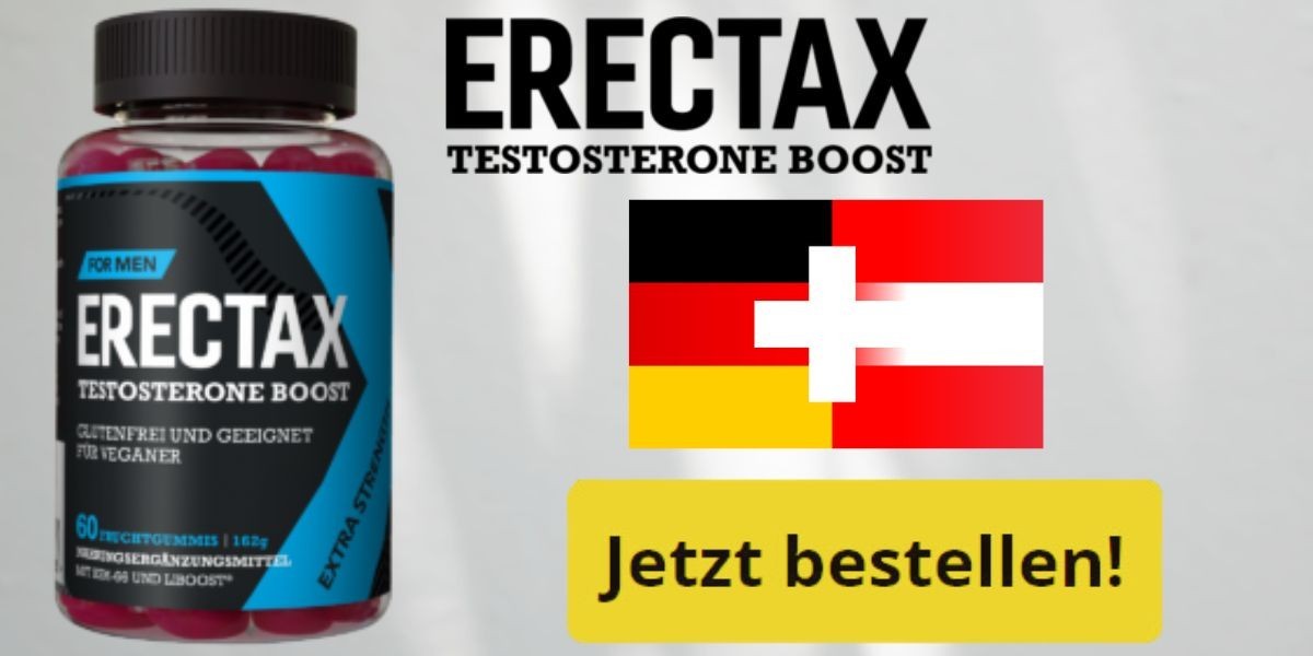 Erectax Testosterone Booster DE, AT, CH (Deutschland) Bewertungen, Wirkung, Vorteile  Kauf [2024]