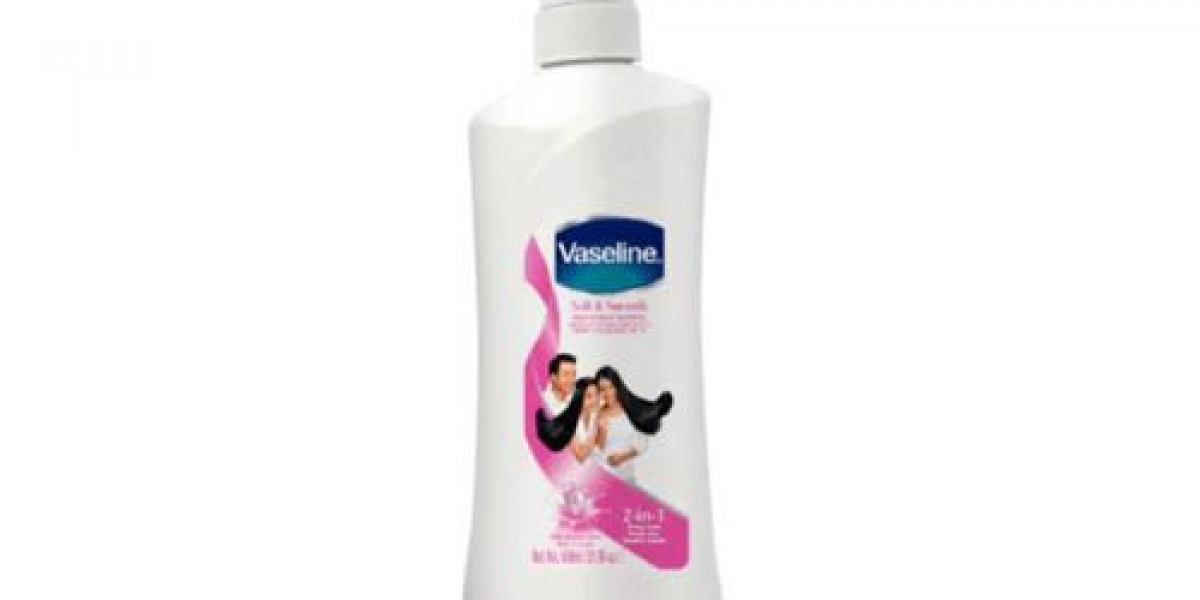 Softness and Shine in One Step With Vaseline Soft and Smooth Milk Nutrient Shampoo 2 in 1