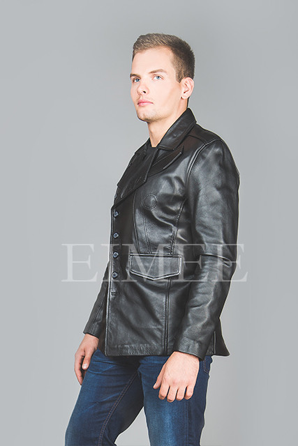 Leather Jacket Gents Top EDWARD | Eimee.co.uk