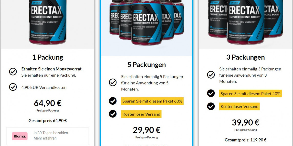 Erectax Testosterone Booster Preis zum Verkauf in der Schweiz, Bewertungen  Kauf