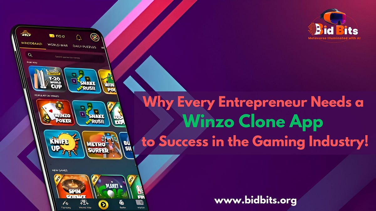 Why Every Entrepreneur Needs a Winzo Clone App to Success in the Gaming Industry? | by Catherine Helen | Dec, 2024 | Medium