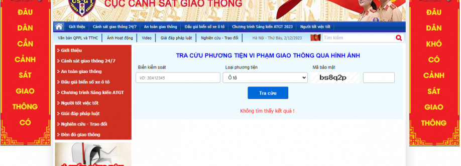 Tra cứu phạt nguội web kiểm tra Cover Image