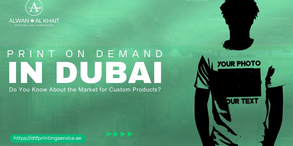 Build Your Brand with Print on Demand in Dubai – Custom Products, No Inventory Hassle