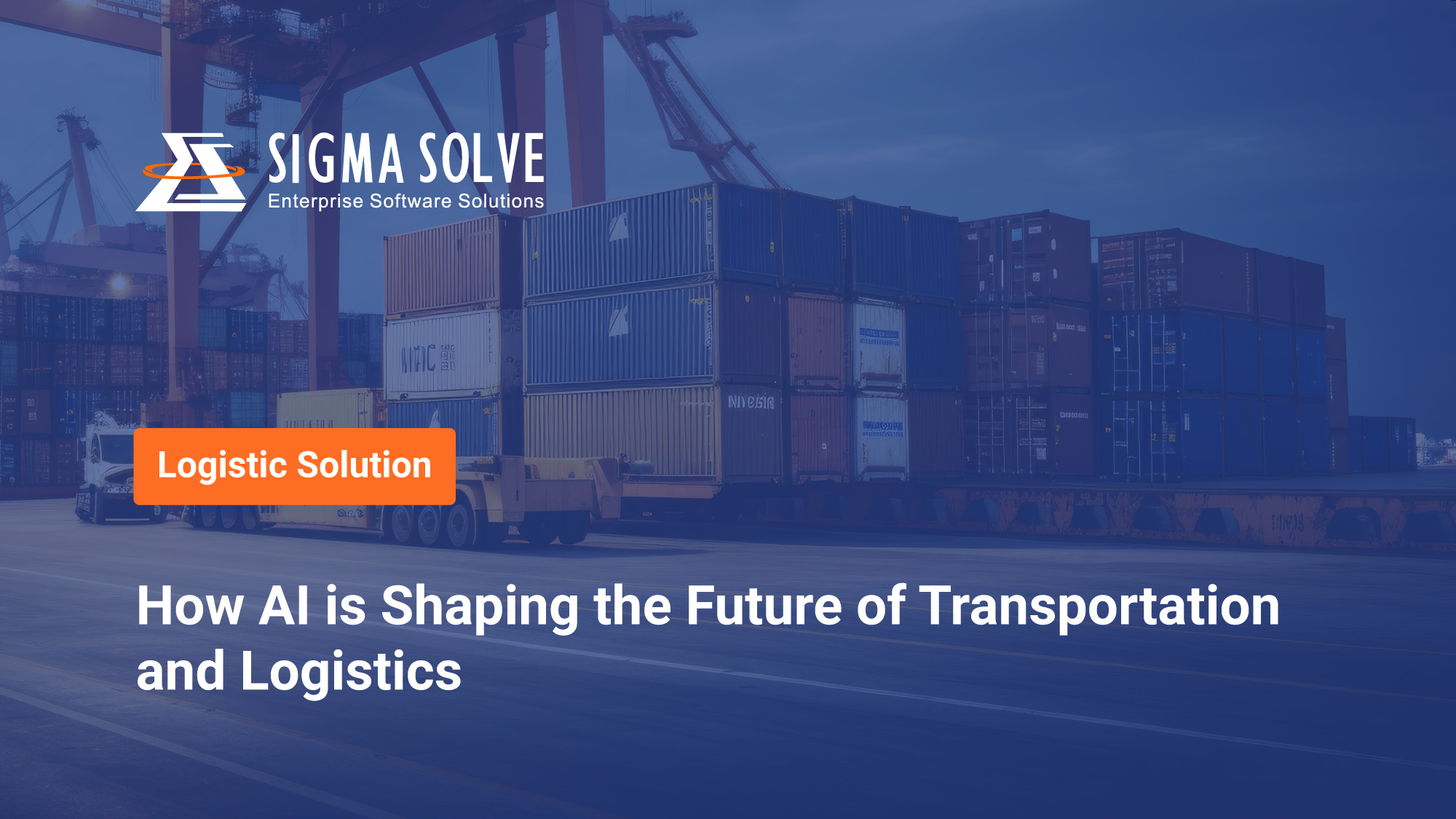 How AI is Revolutionizing Transportation and Logistics