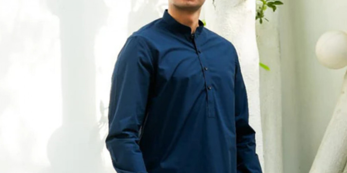 Navy Blue Shalwar Kameez: A Timeless Wardrobe Staple from Divinely Crafted