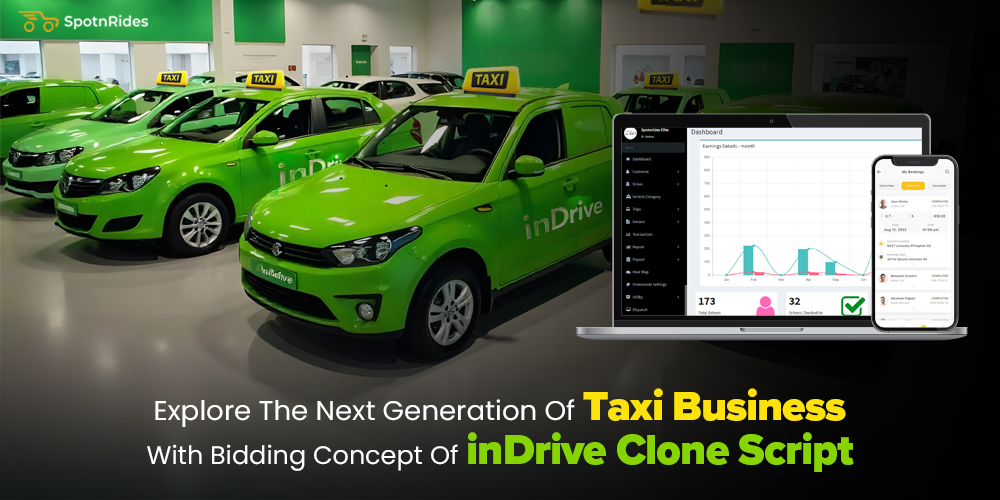 Unlock Best Taxi Venture Via Indrive Clone’s Bidding Concept