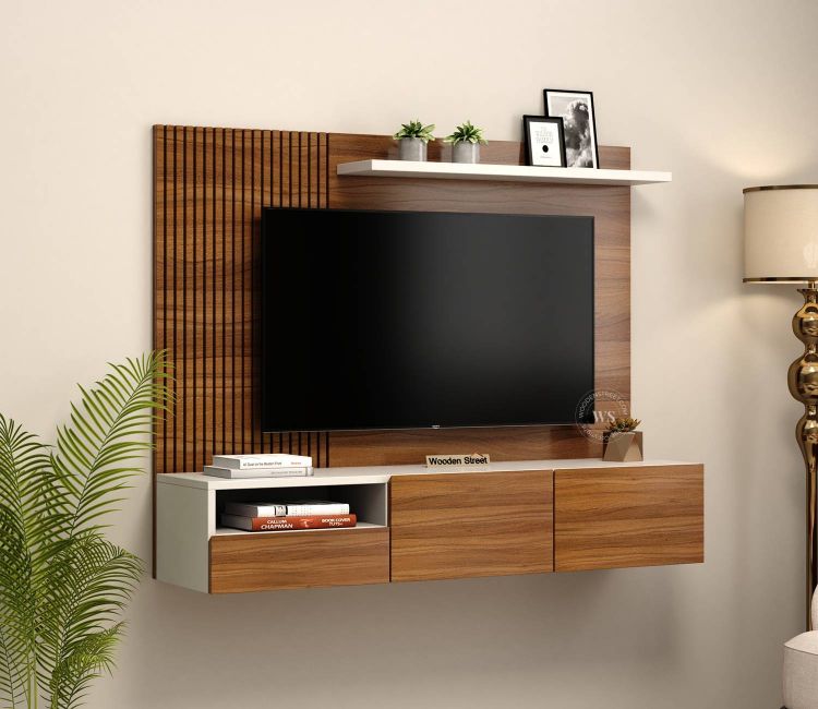 Latest Tv Unit Design 2025 | 100+ Simple Tv Unit Designs @Wooden Street