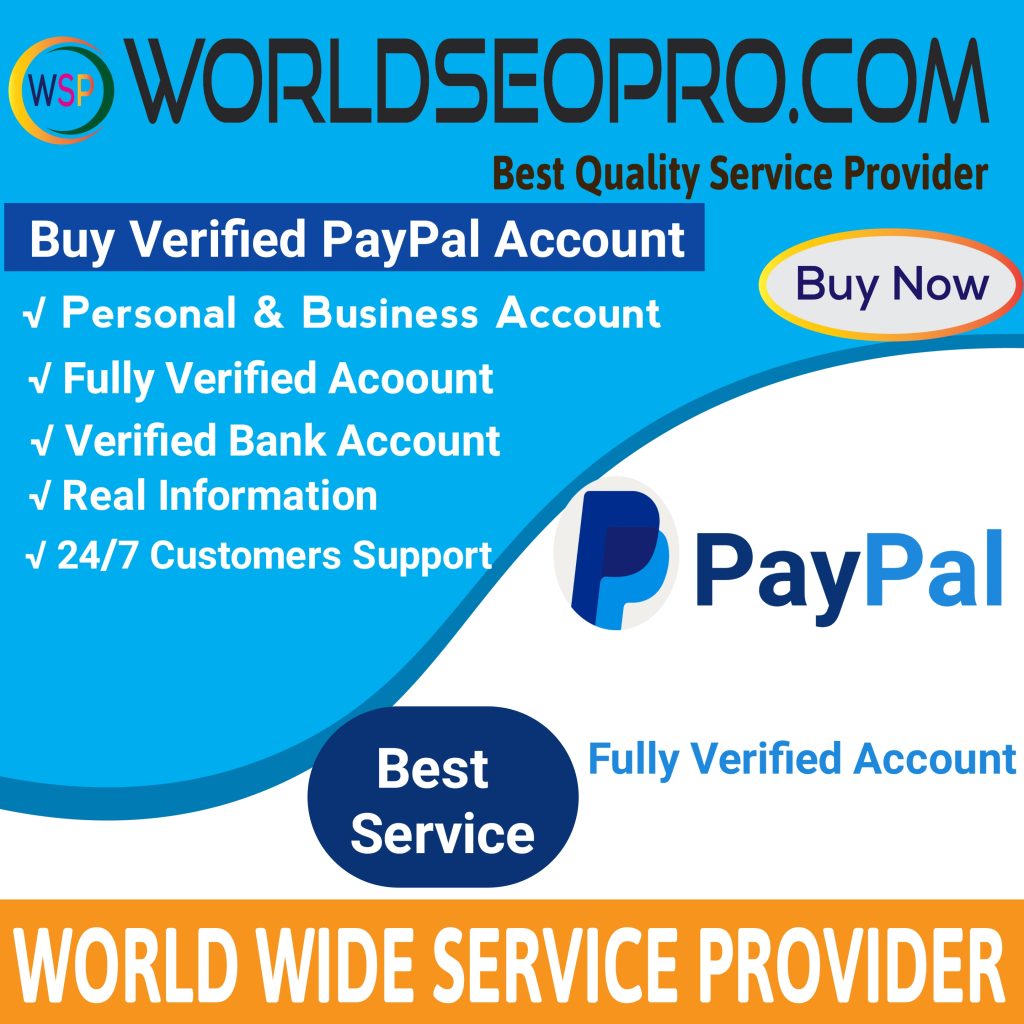 Buy Verified PayPal Account - 100% Safe Old And Verified