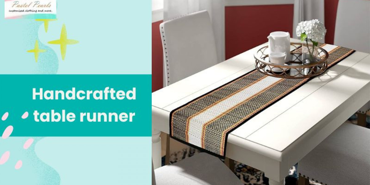 Handcrafted Table Runner: Elevate Your Dining Aesthetic with Artisanal Elegance