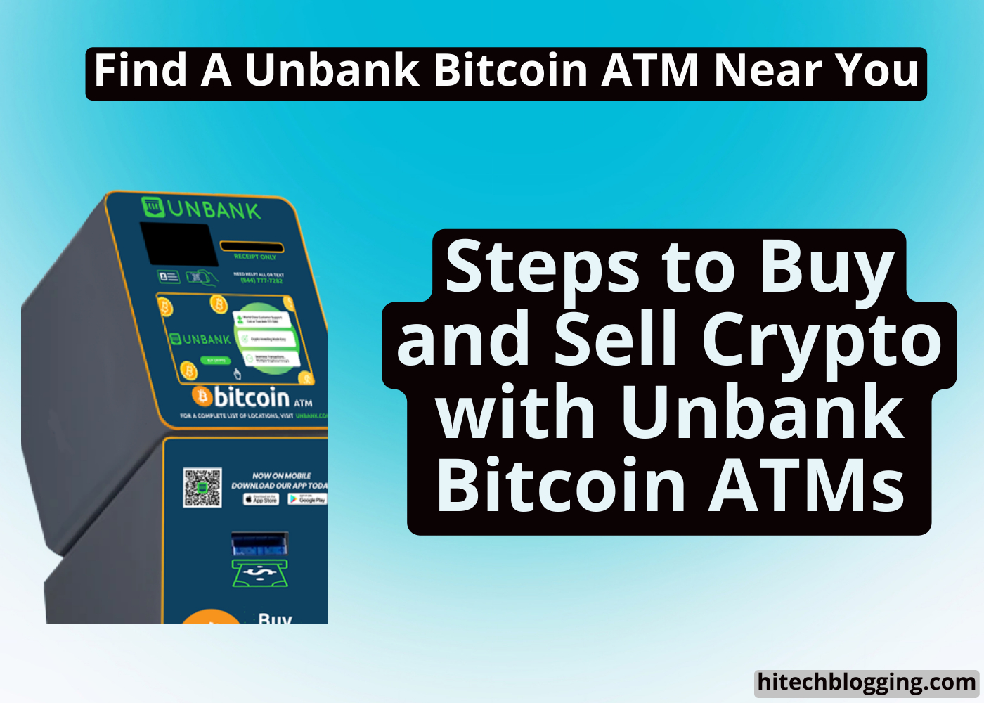 Unbank Bitcoin ATM: Buy & Sell Crypto Guide 2024