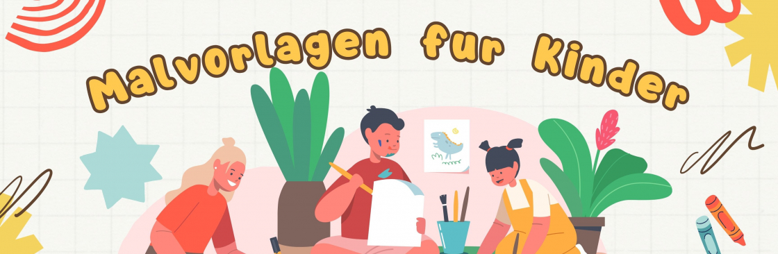 Malvorlagen fur kinder Cover Image