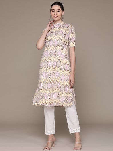 Cotton Kurtis Set Online, Designer Indian Cotton Kurti for Women