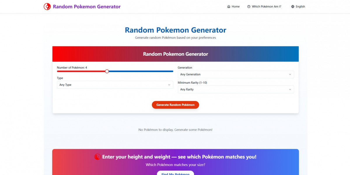 Discover Your Next Pokémon Adventure with RandomPokemon.games