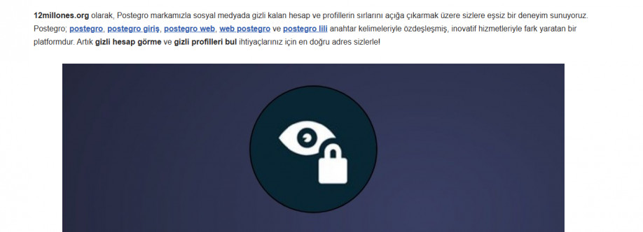 gizli hesap görme Cover Image