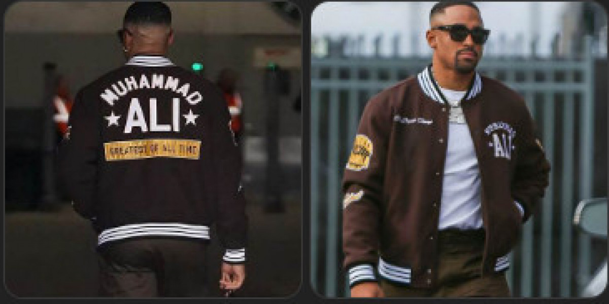 Jalen Hurts Muhammad Ali Brown Varsity Jacket: A Fusion of Sports Legacy and Fashion