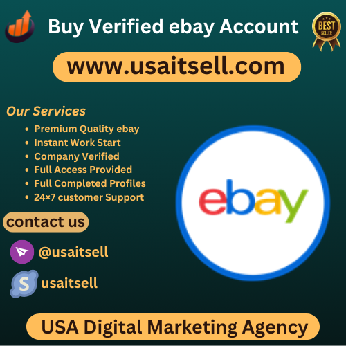 Buy Verified ebay Account - 100% Best Service